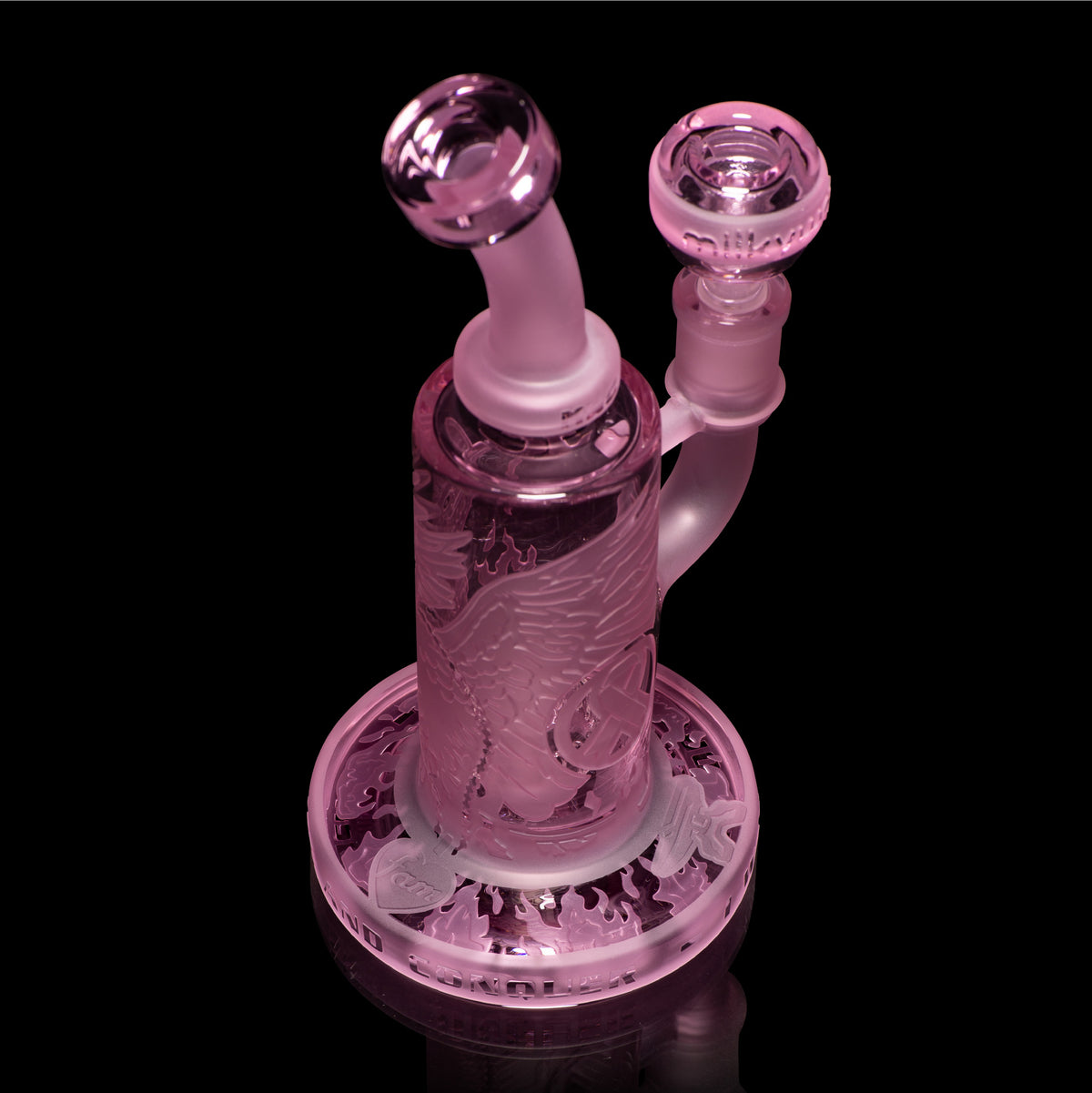 Phoenix: Forged in Fire 6" Pink Cancer Dab Rig