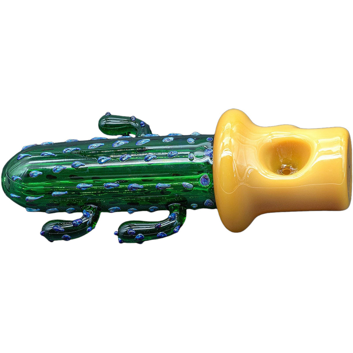 "Glass Saguaro" Cactus Pipe