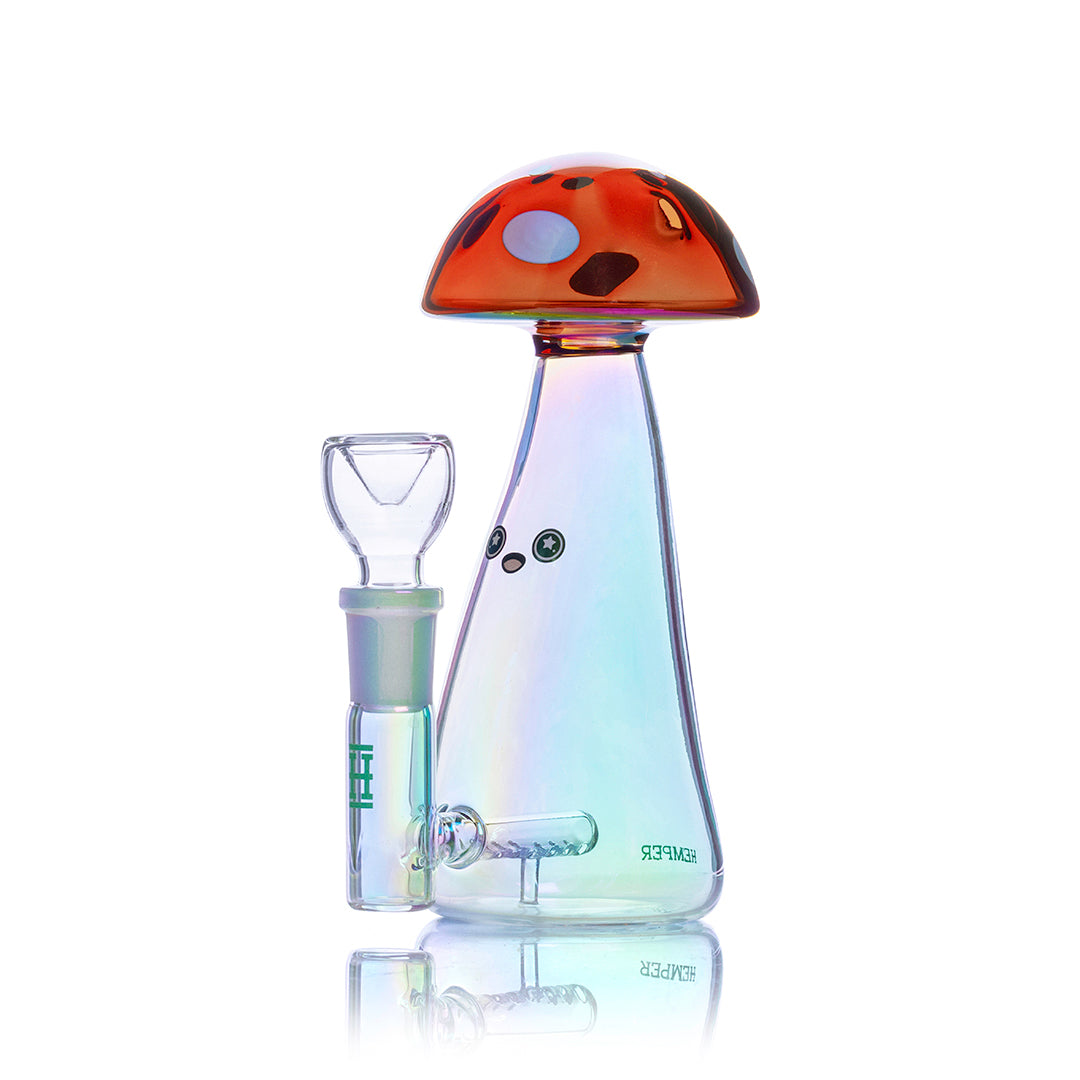 HEMPER- Trippy Shroom Bong 6"