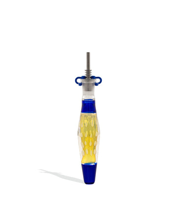 5 inch Boro Glass Lava Lamp Nectar Straw with 10mm Titanium Tip