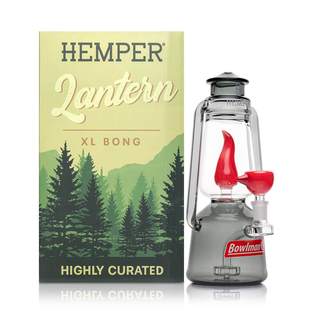 Hemper Bowlman Lantern Glass Water Pipe