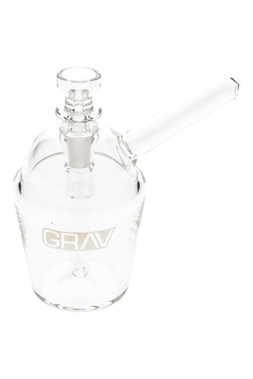 GRAV Slush Cup Pocket Bubbler – Clear – 10 mm