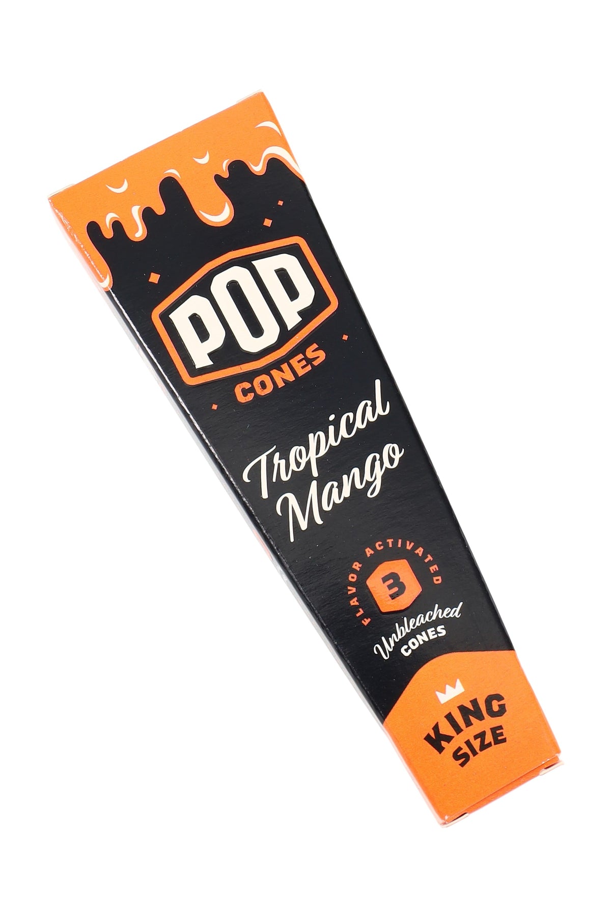 POP Cones King Size Flavored Pre-Rolled Cones Display – 3/Pack – 24-Count