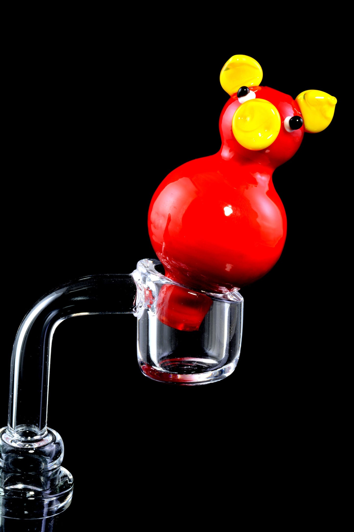 Glass Pig Bubble Carb Cap “Oink Cap”