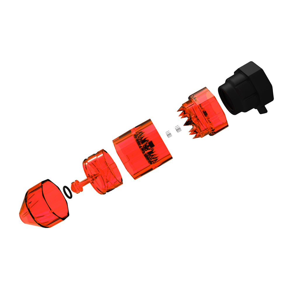 Ooze Flow Grinder - Red