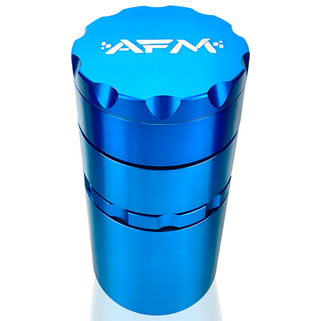 AFM 5-Piece Aluminum Herb Grinder, Premium Multi-Chamber Grinder