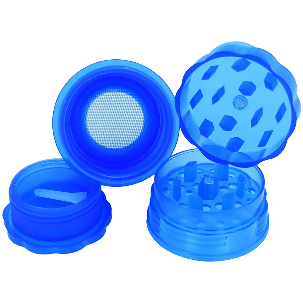 6CT DISPLAY - HerbSaver Large Grinder - 3.8" x 2.4" / 4pc / Assorted Colors
