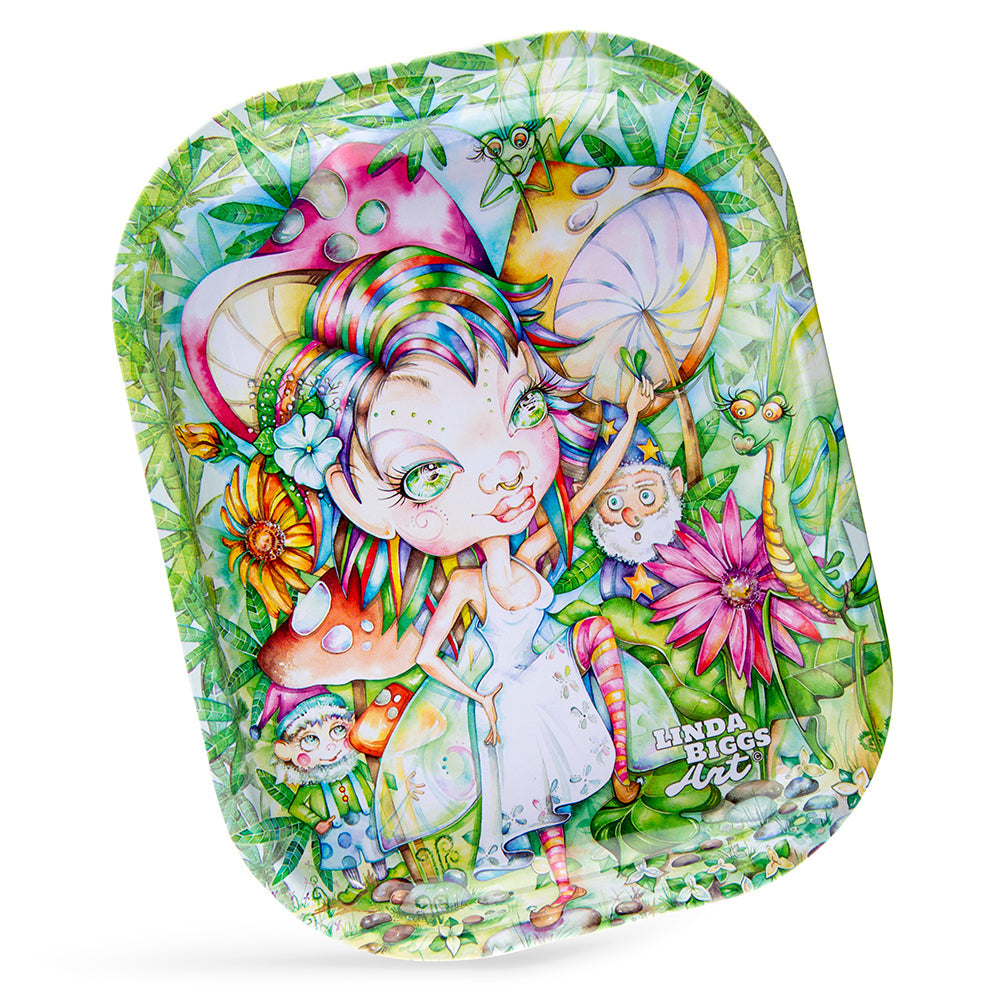 Linda Biggs Rolling Tray - Killer Queen - Small