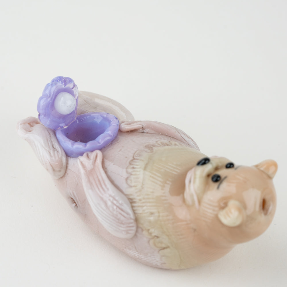 Empire Glassworks “Otter” Dry Pipe – 4″ – US-Made