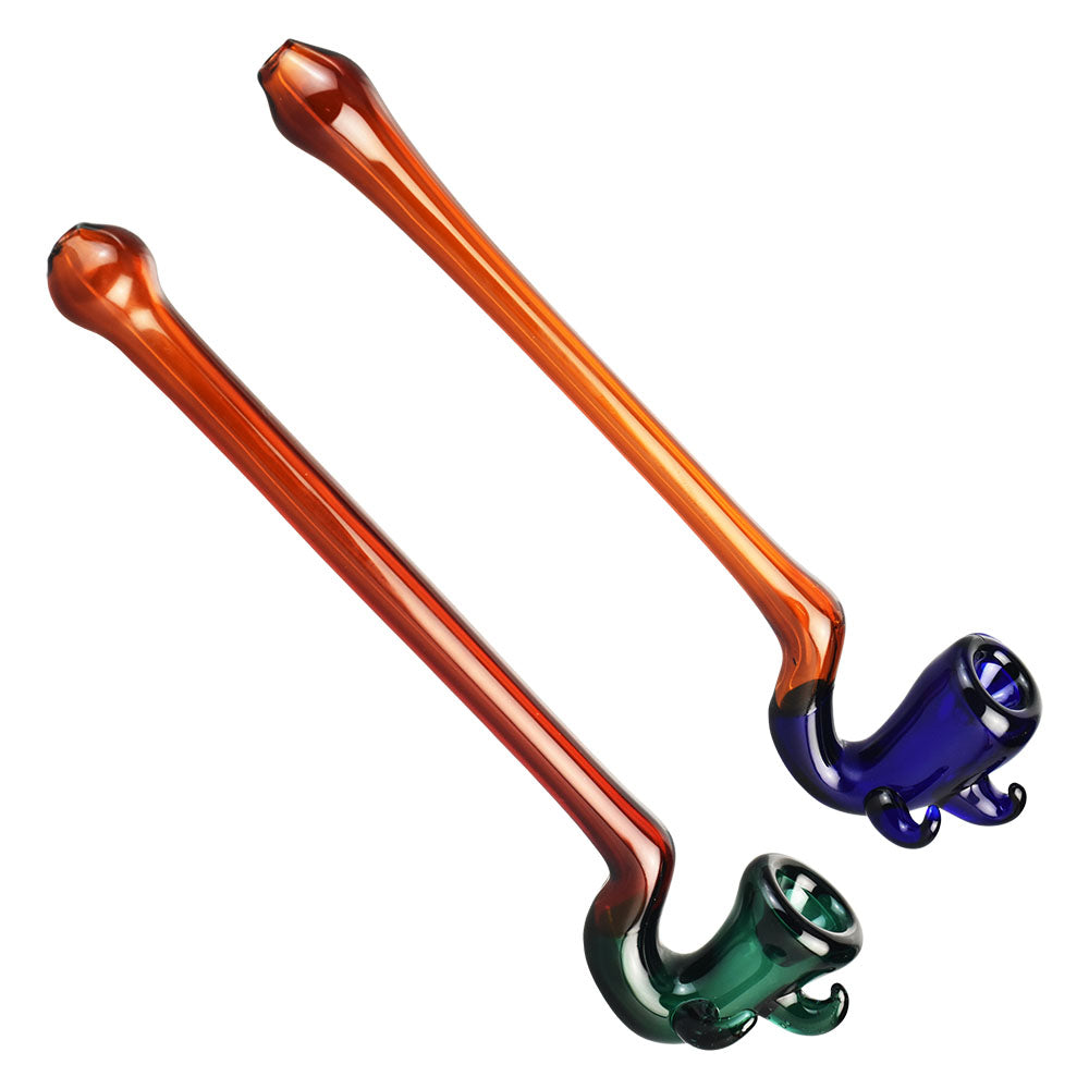 Barbed Briar Sherlock Pipe - 10"/Colors Vary