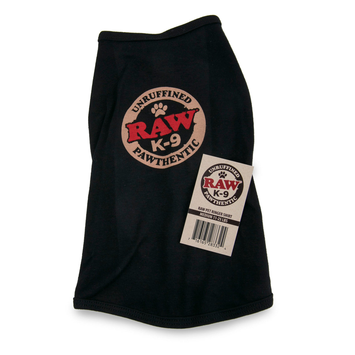 RAW Pet Ringer Shirt - Medium