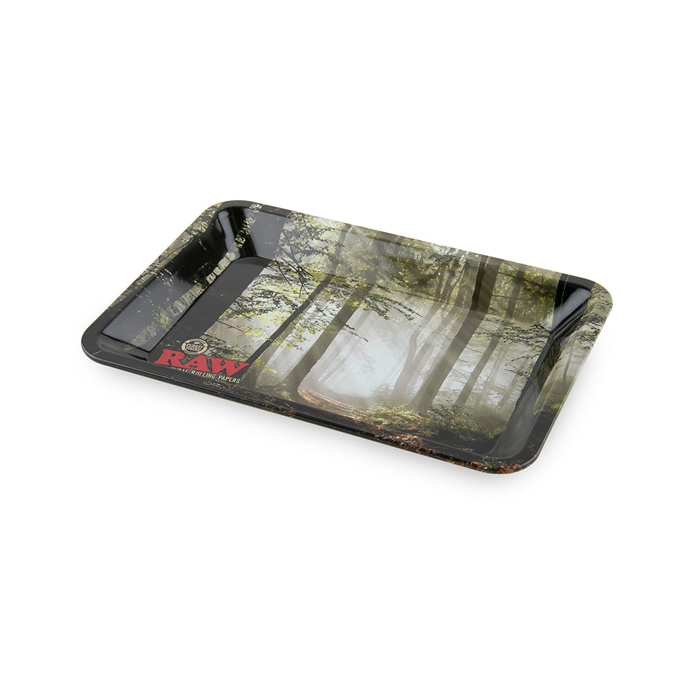 RAW Rolling Tray Smokey Forest