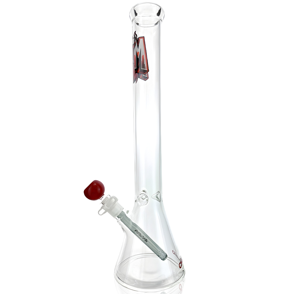 18" Chicago 5mm Beaker Bong Bundle