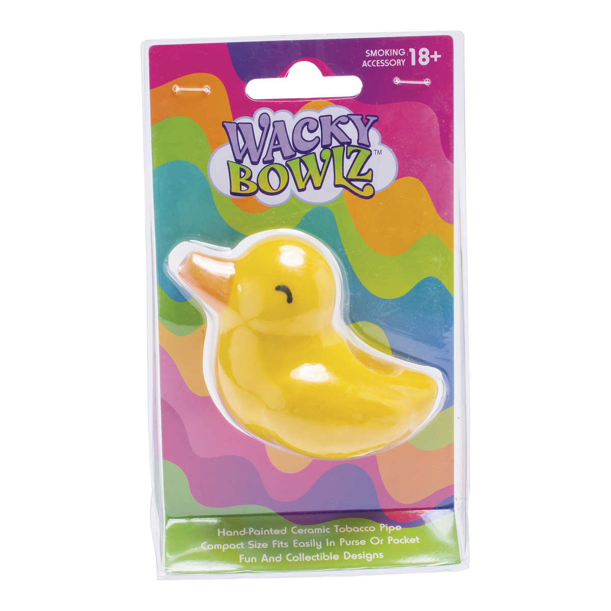 Wacky Bowlz 3.5” Ceramic Pipe – Lil Ducky