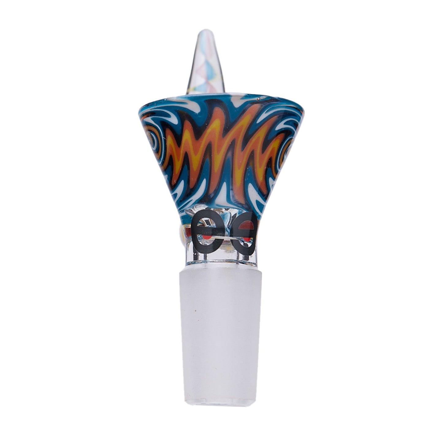 Cheech Glass 2" Wig Wag Dual Horn Bowl
