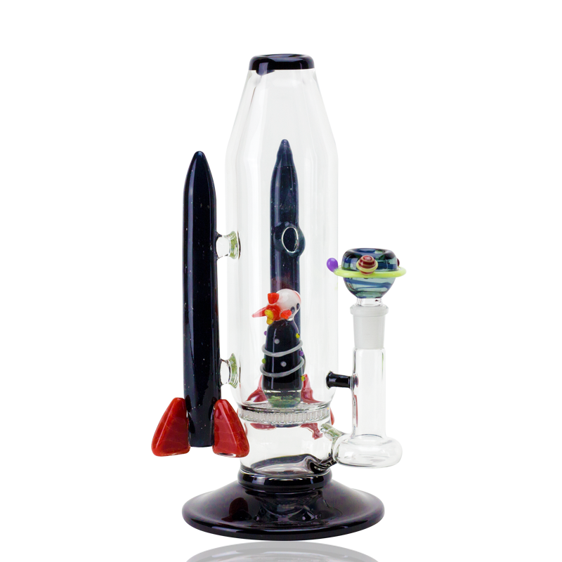 Empire Glassworks “Flagship Galactic” Glass Bong – 9″ – US-Made