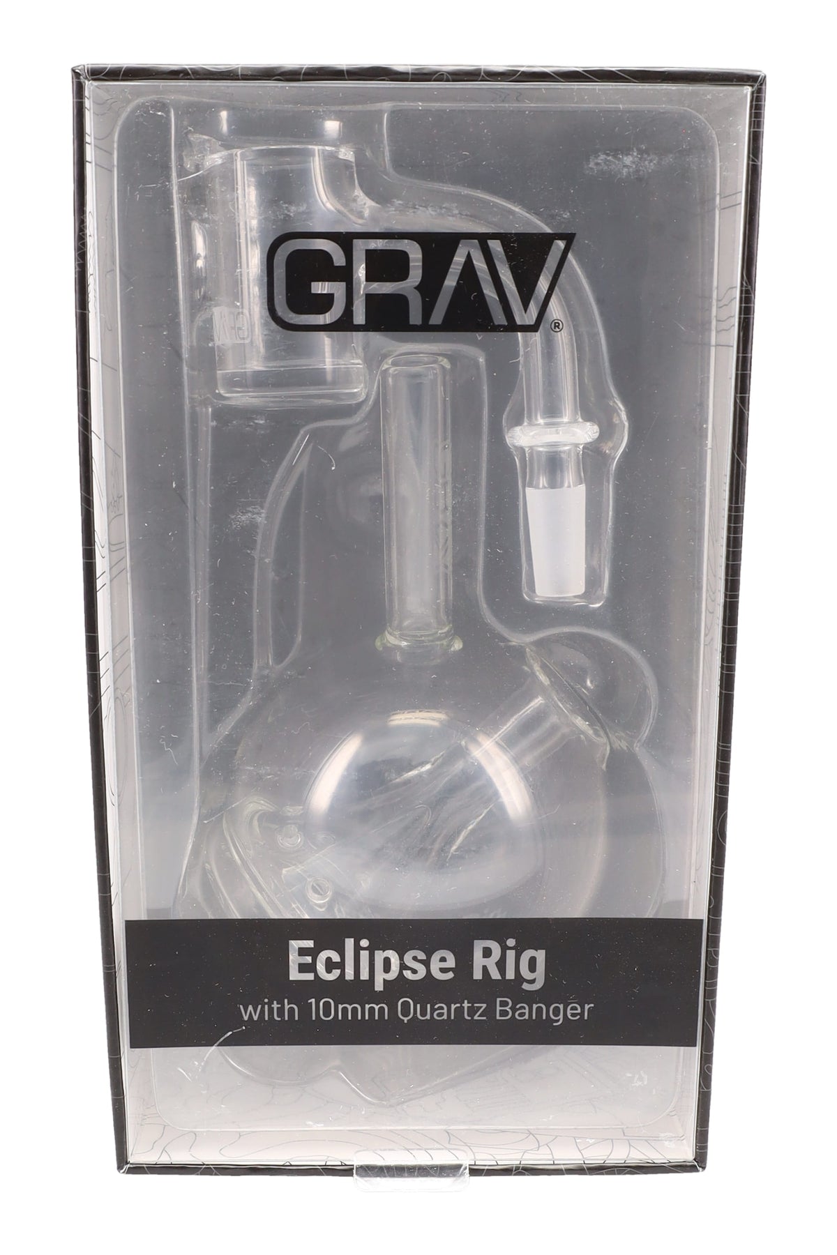 GRAV 7.5″ Eclipse Dab Rig – 10 mm Clear