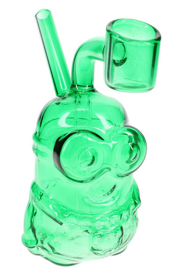 Glass Little Worker Dab Rig “Tiny Toiler” – 5″ – Assorted Colors