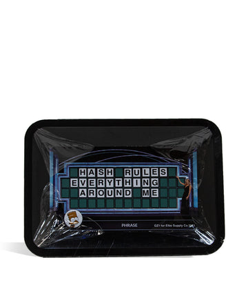 Elbo Glass Gameshow Metal Rolling Tray