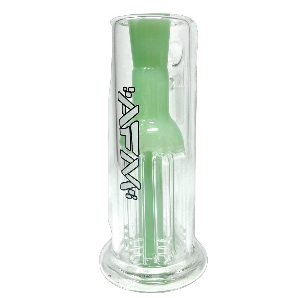 5" Tall Boy 6 Arm Perc Glass Ash-Catcher
