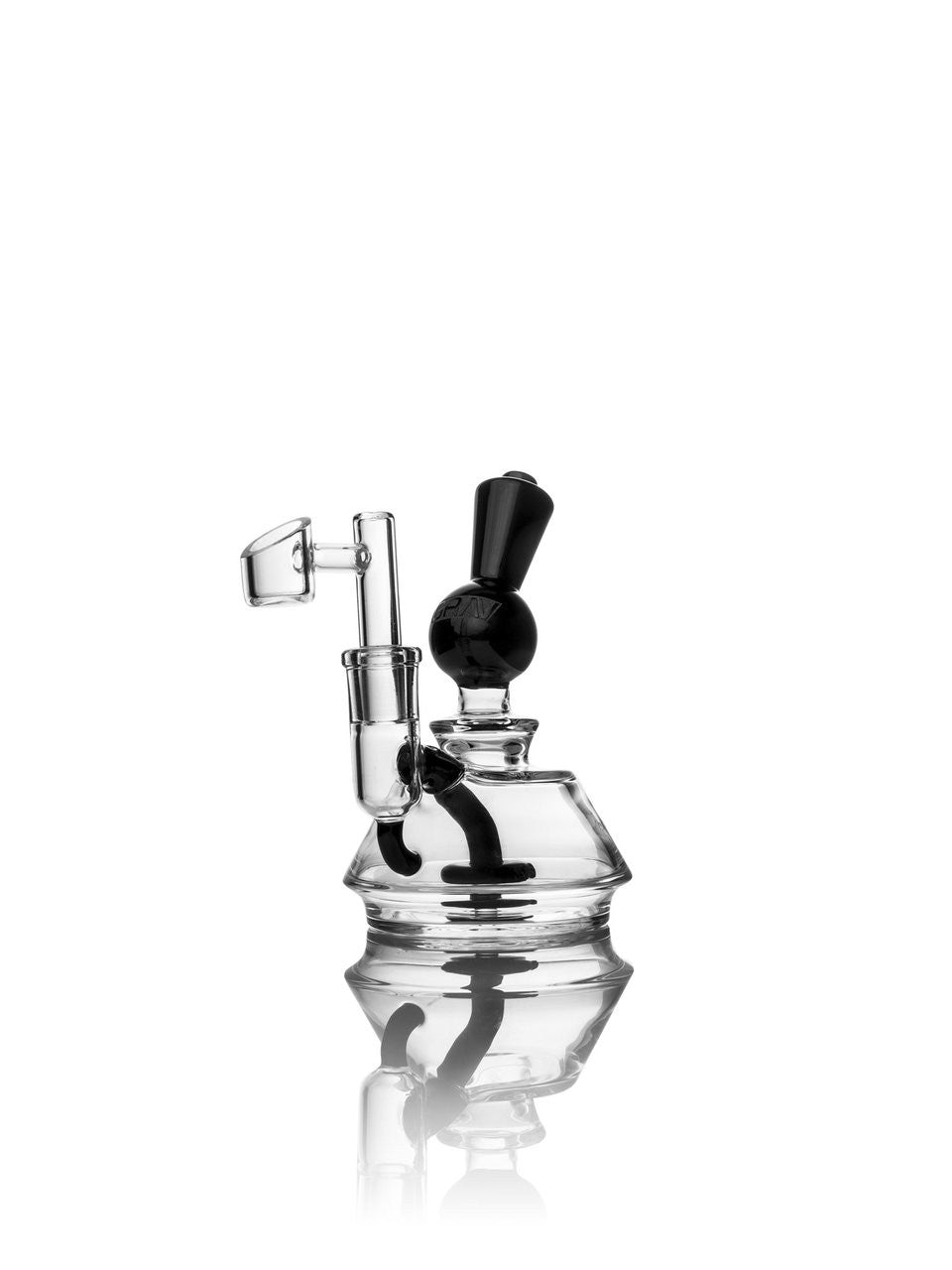 GRAV Orbis Barocca 5.5" Rig w/ Showerhead Downstem & Quartz Banger