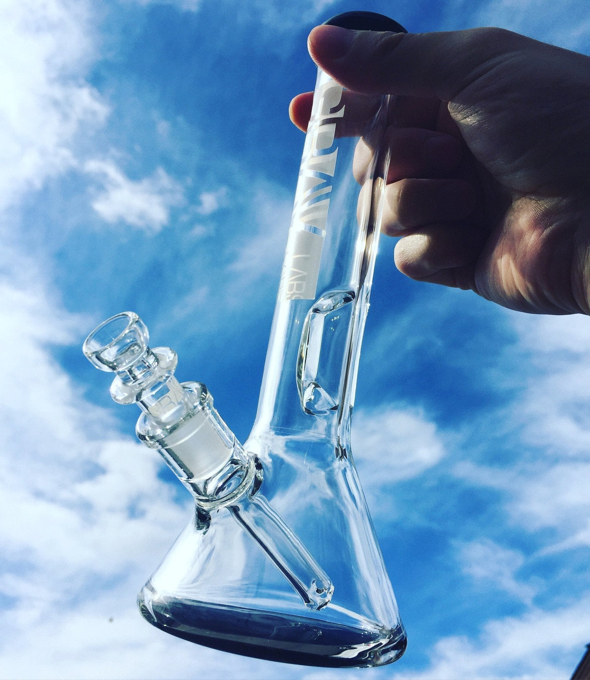 GRAV Beaker With Geometric Ice Pinch