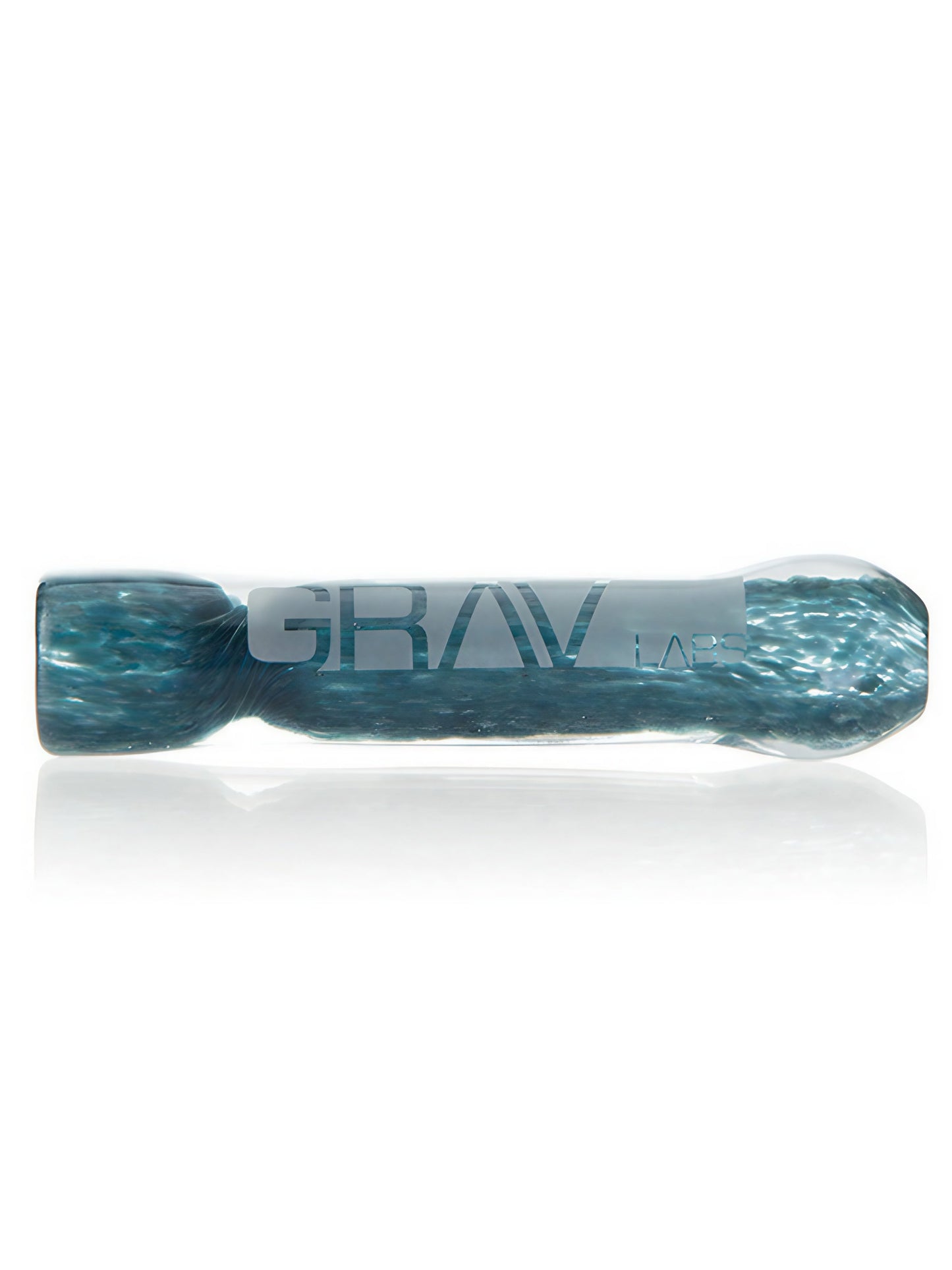GRAV Chillum Hand Pipe - Discreet 3.5" Colored Frit Glass