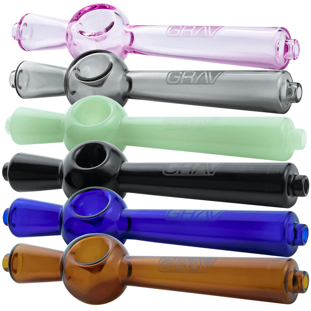 GRAV Deco Steamroller Hand Pipe - Compact 5.5" Stylish & Durable