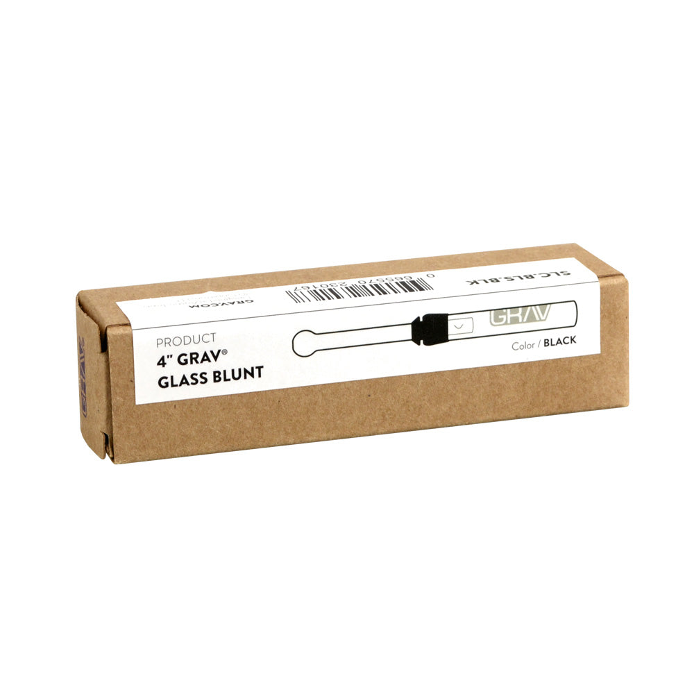Grav Labs Glass Blunt - 4 Inch - High-Quality Borosilicate Glass