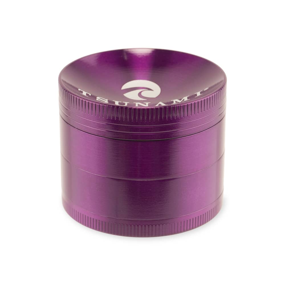 Tsunami Sunken Top 50mm 4-Piece Grinder Purple
