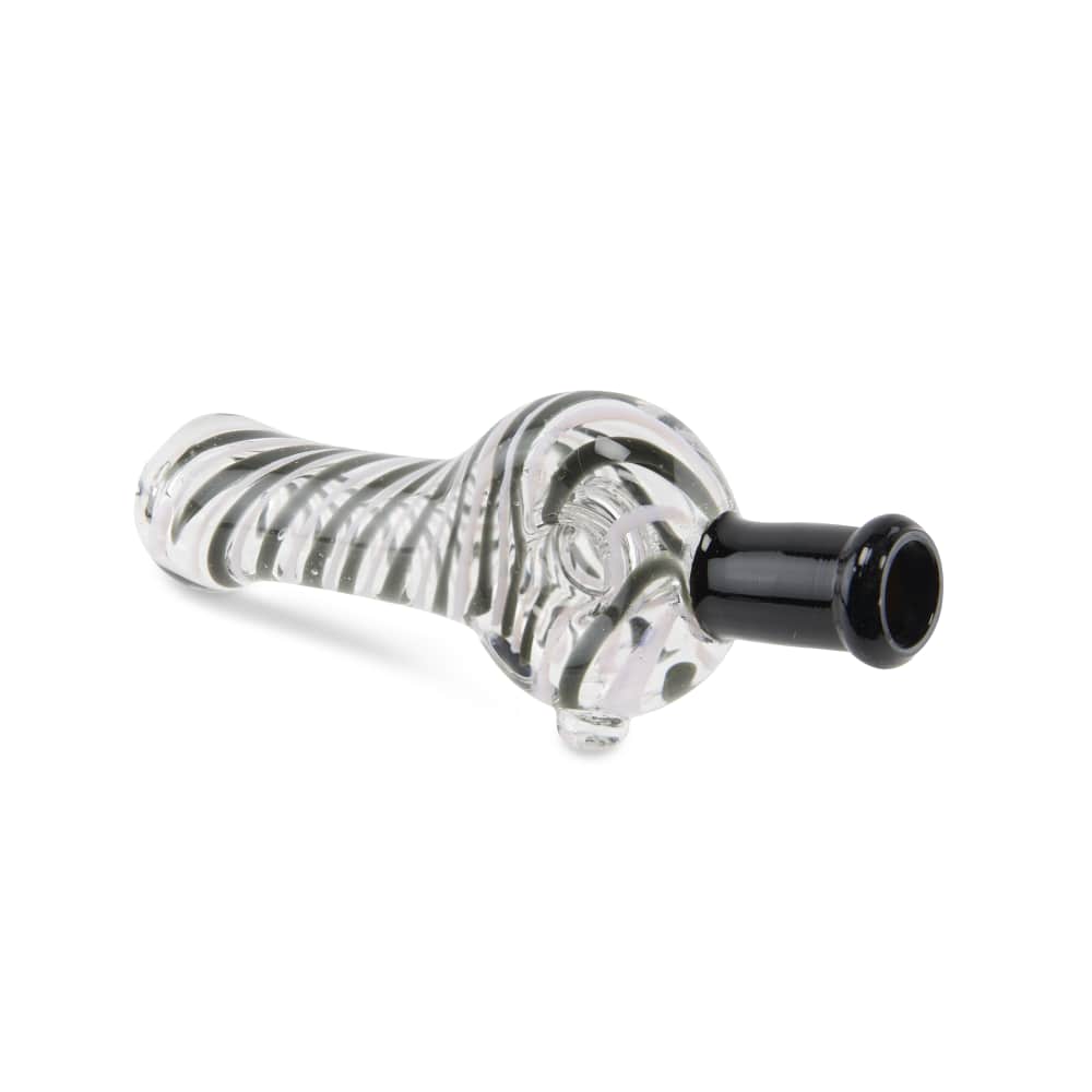 Glass 3.5” Donut Shape Nectar Collector w/ 10mm Tip – Spiral