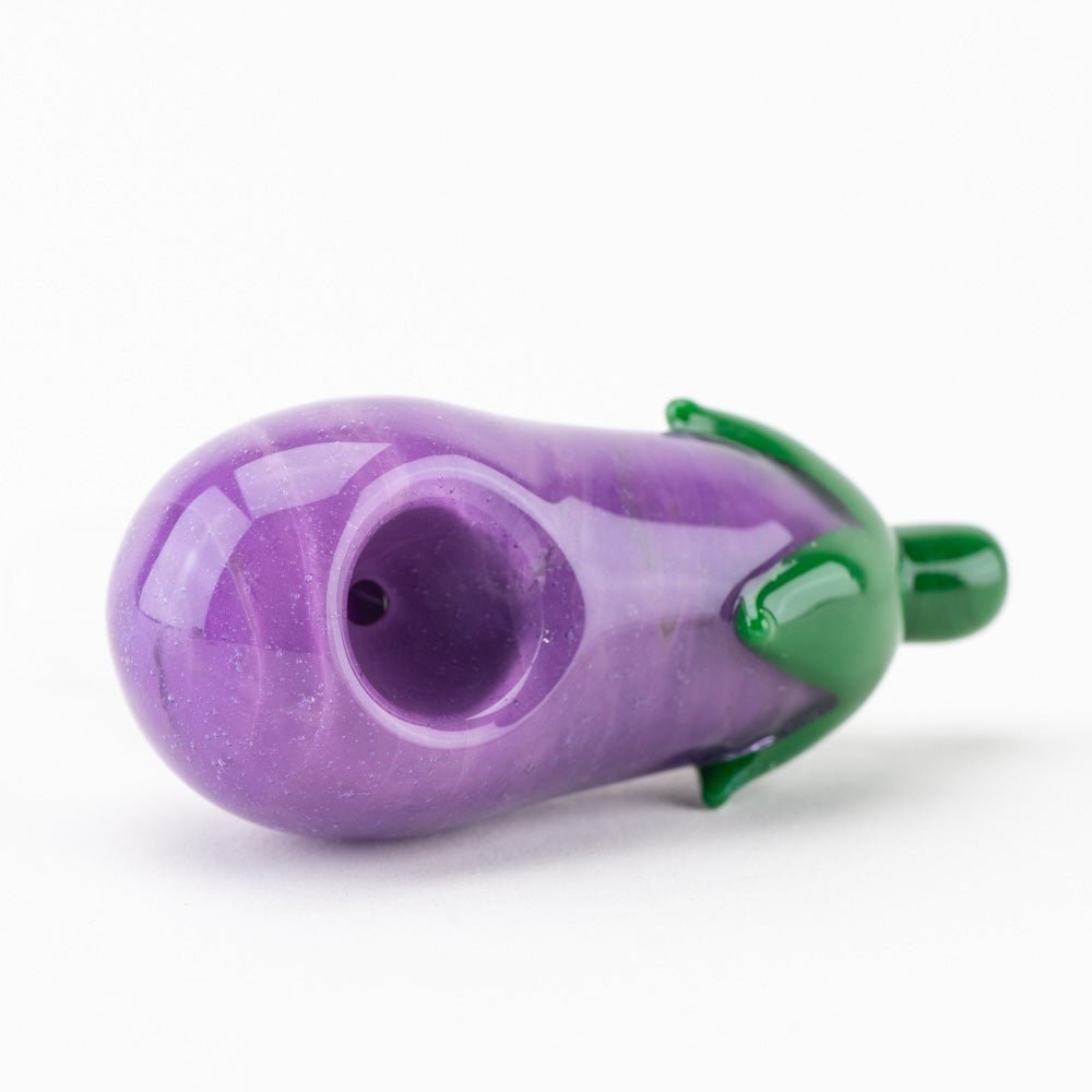 Empire Glassworks Eggplant Bowl Piece