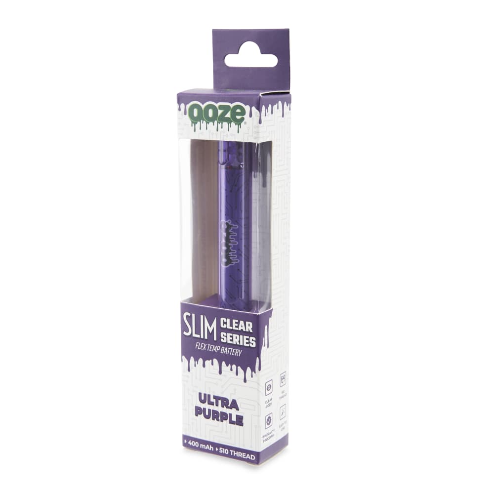 Slim Clear Series Transparent 510 Vape Battery