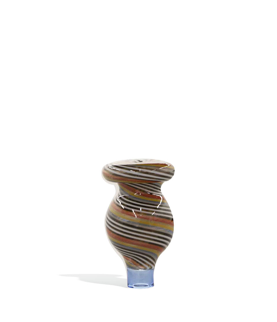 US Colored Micro Heady Carb Cap with Stripes