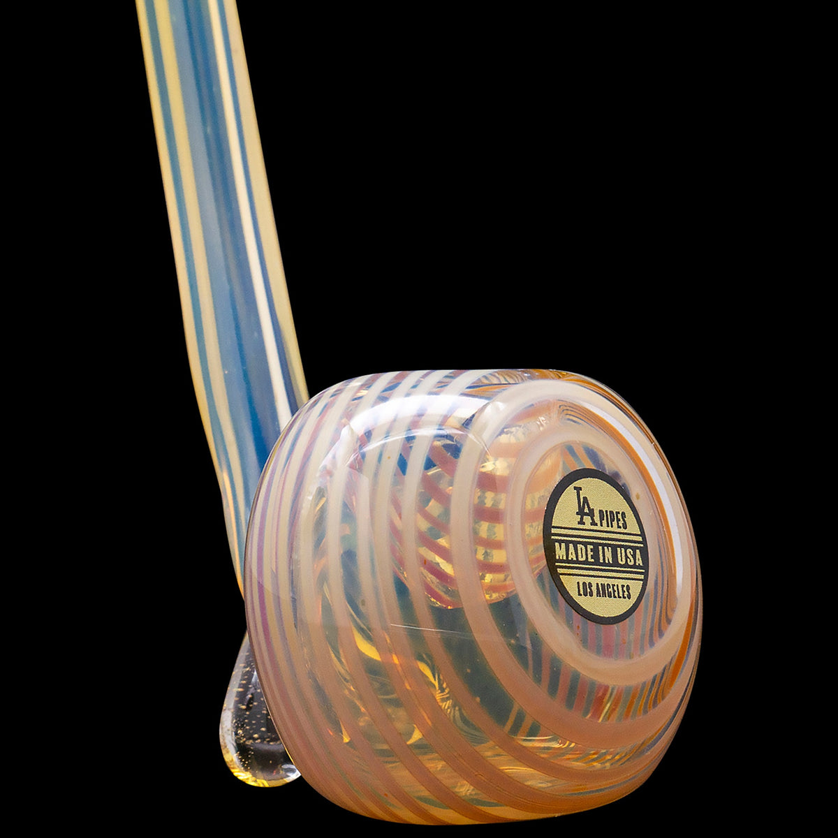 "Flaco" Skinny Glass Sherlock Pipe
