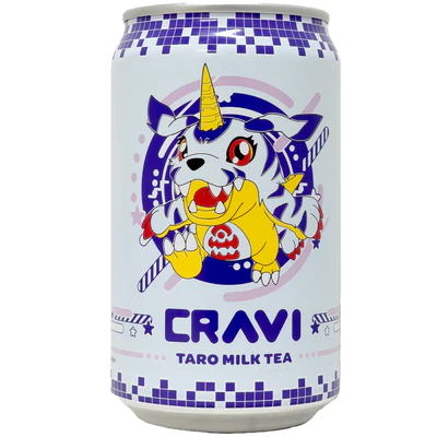 Cravi Digimon Taro Milk Tea (Taiwan) - East Loud