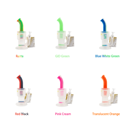 Waxmaid Crystor S Mini Transparent Silicone Water Pipe - view 8