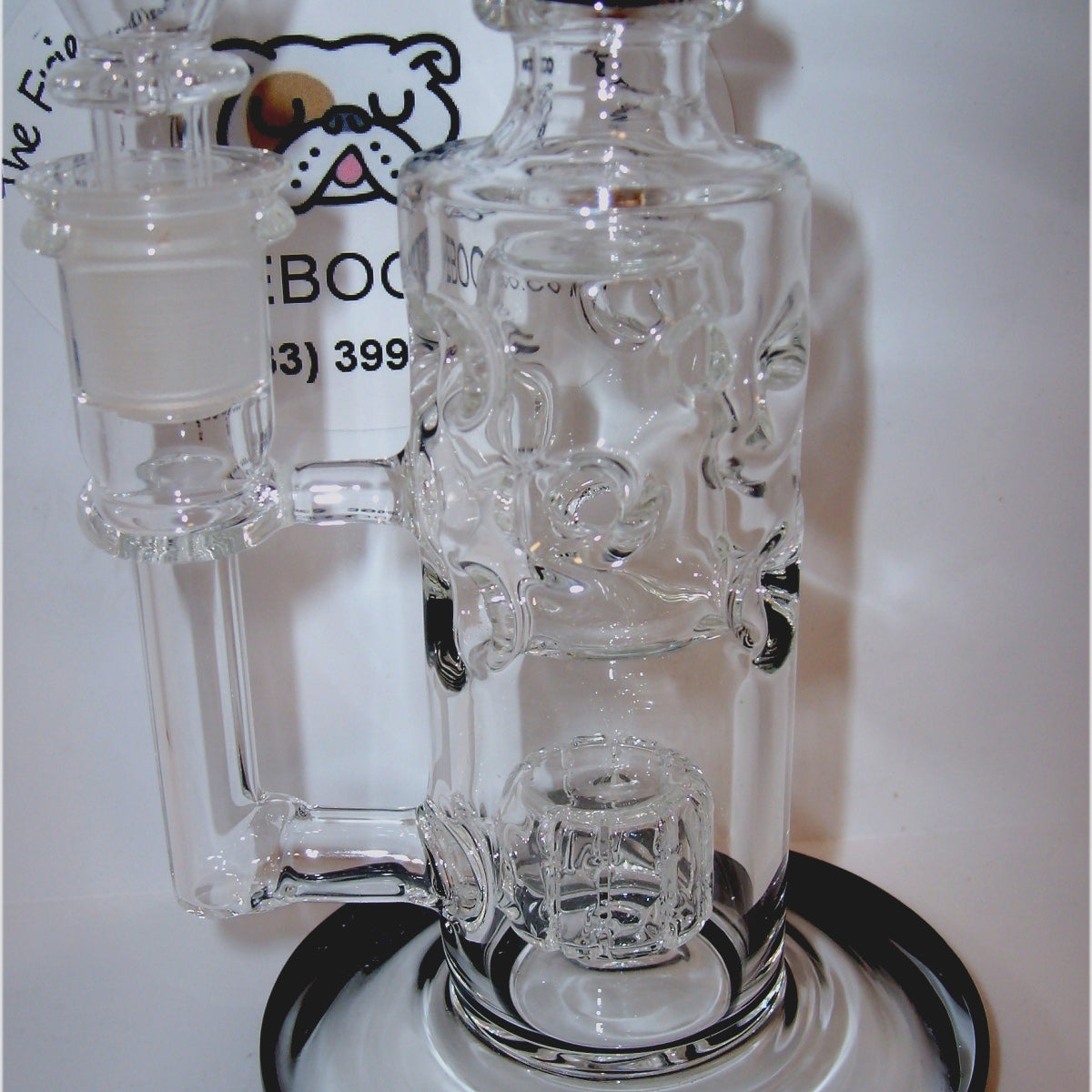 8 Inch Bong with Swiss Percs & Drum Percolator - view 6