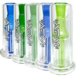 5" Tall Boy 6 Arm Perc Glass Ash-Catcher