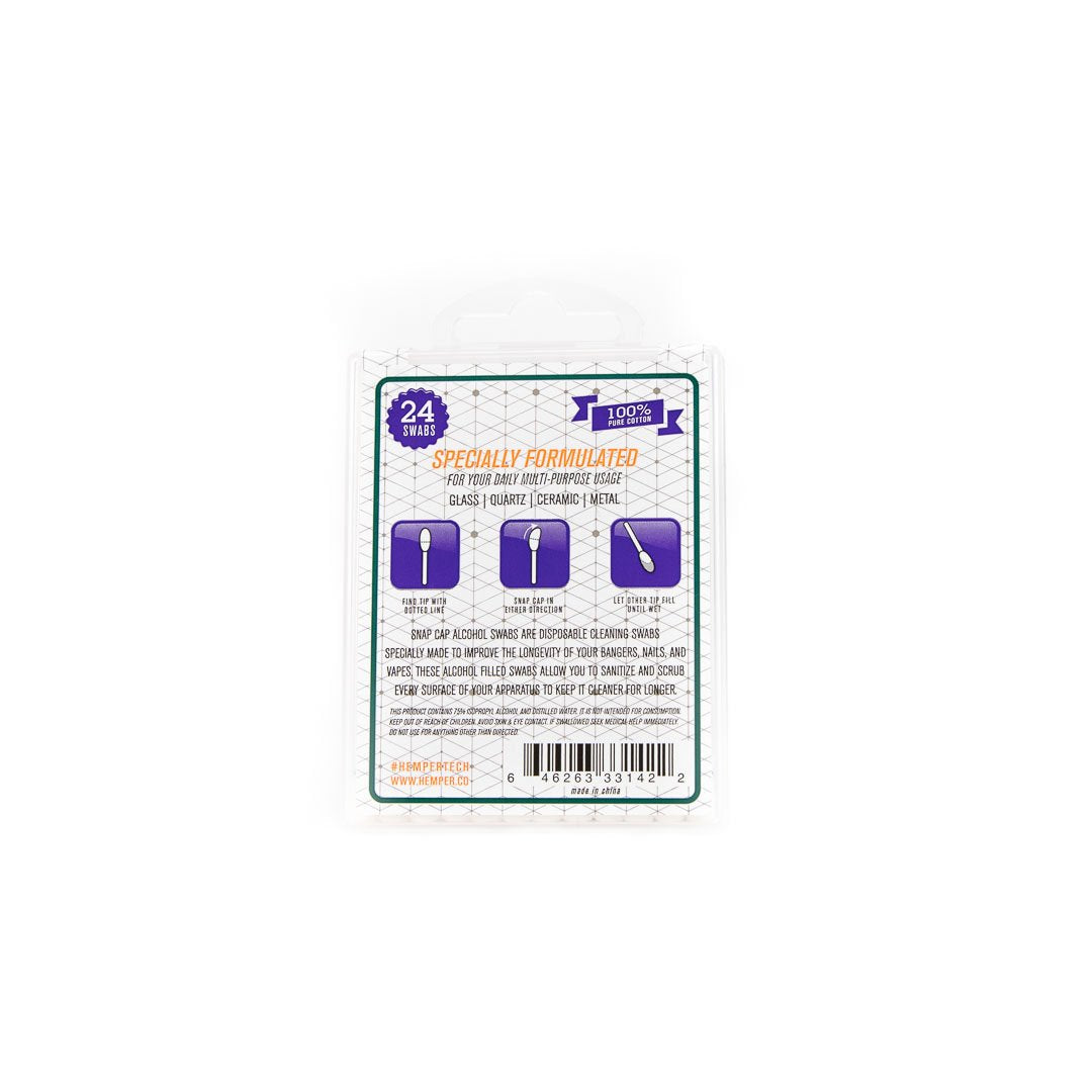 HEMPER Tech Snapcap Alcohol Swabs - view 4