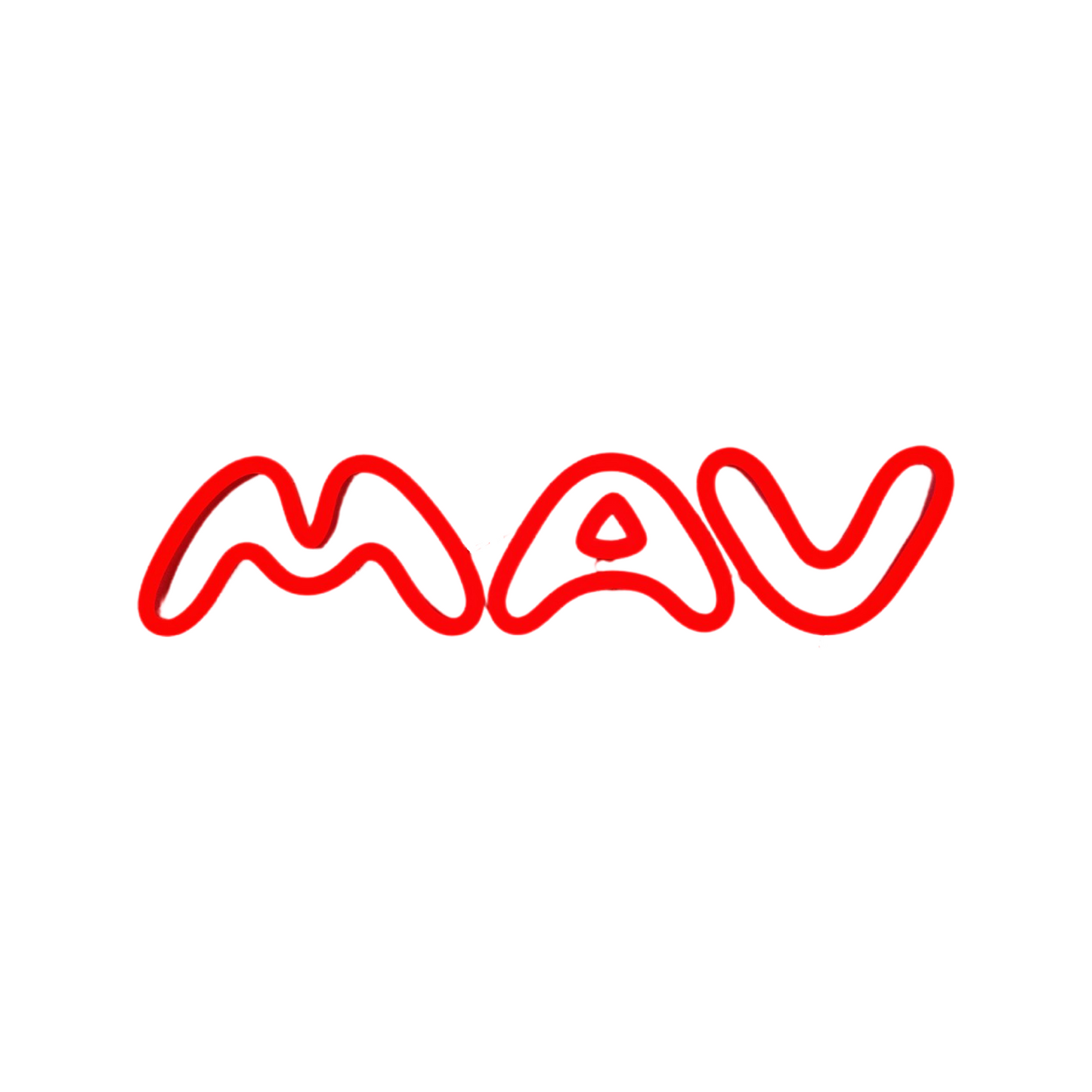Red MAV Neon Sign - East Loud