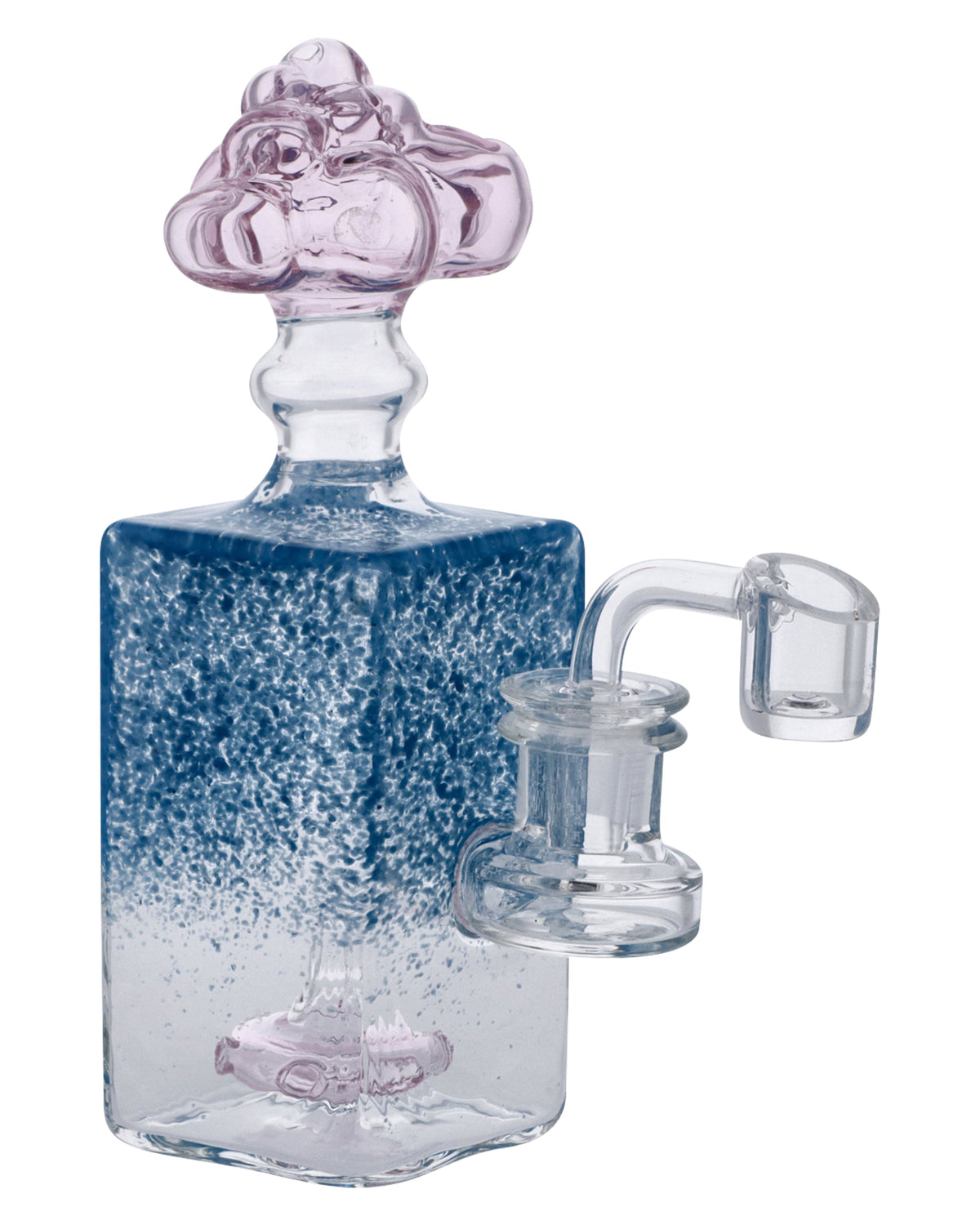 Bubbler w/Quartz-Blue-7in(RCL-S-002DB) - view 2