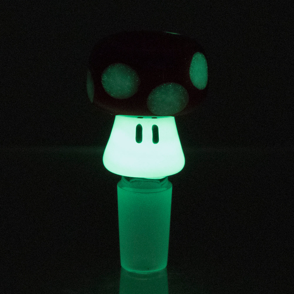Red Mushroom Bowl Piece - view 2