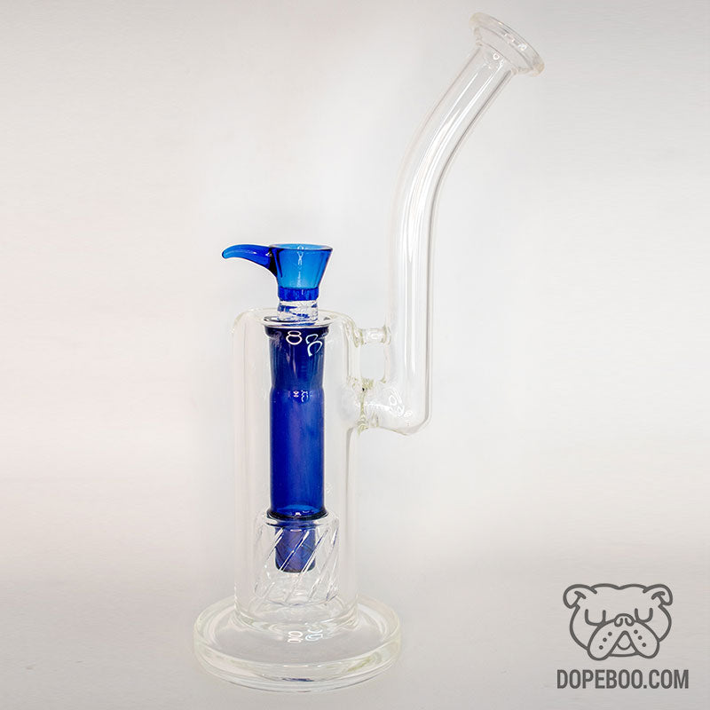 Boo Glass Upright Bubbler w/Colored Perc - view 10