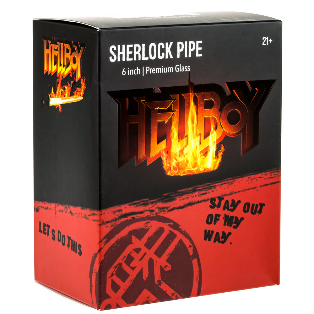 HELLBOY GOLDEN ARMY 5 IN LARGE SHERLOCK HAND PIPE