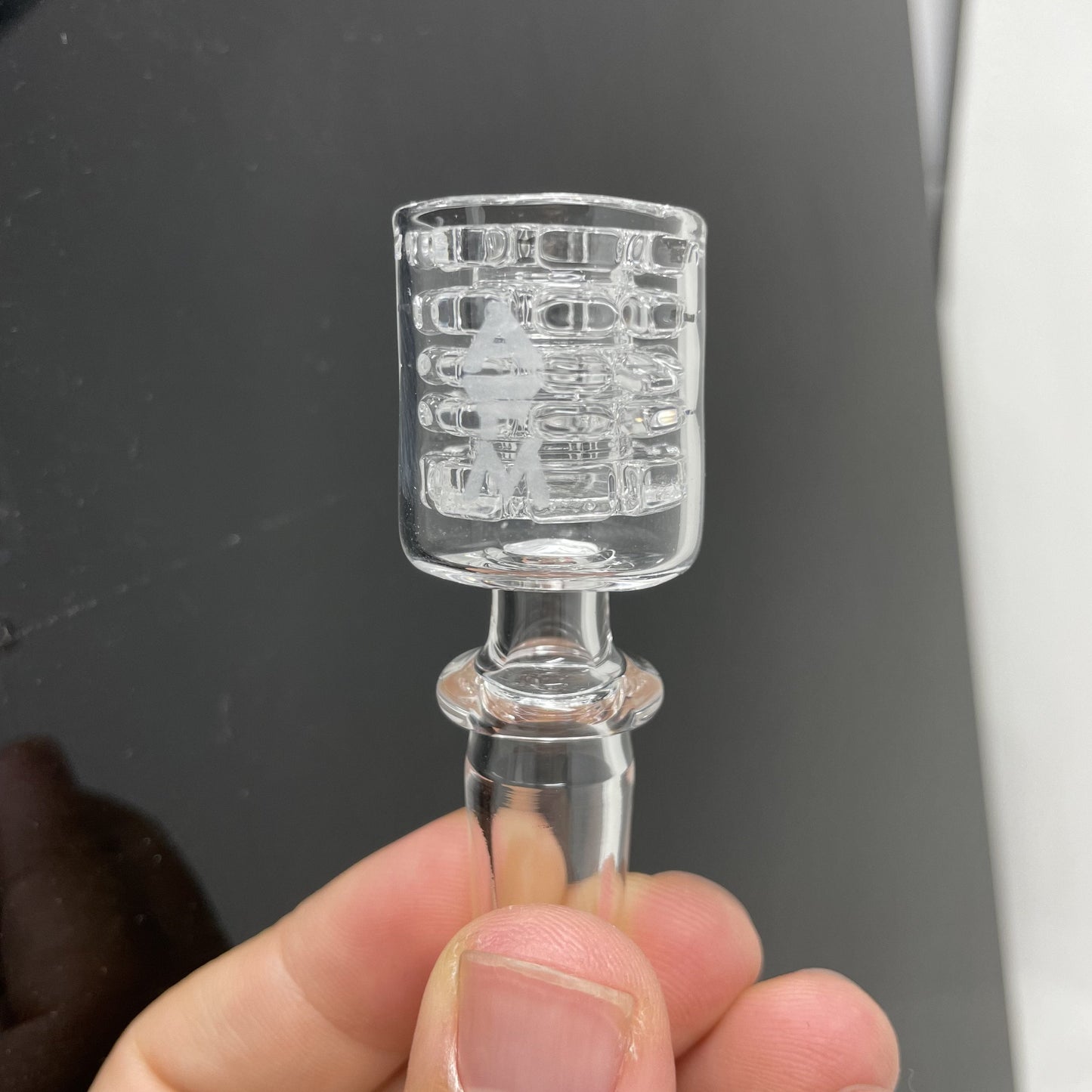 25mm AFM Wide Diamond Quartz Banger - view 4