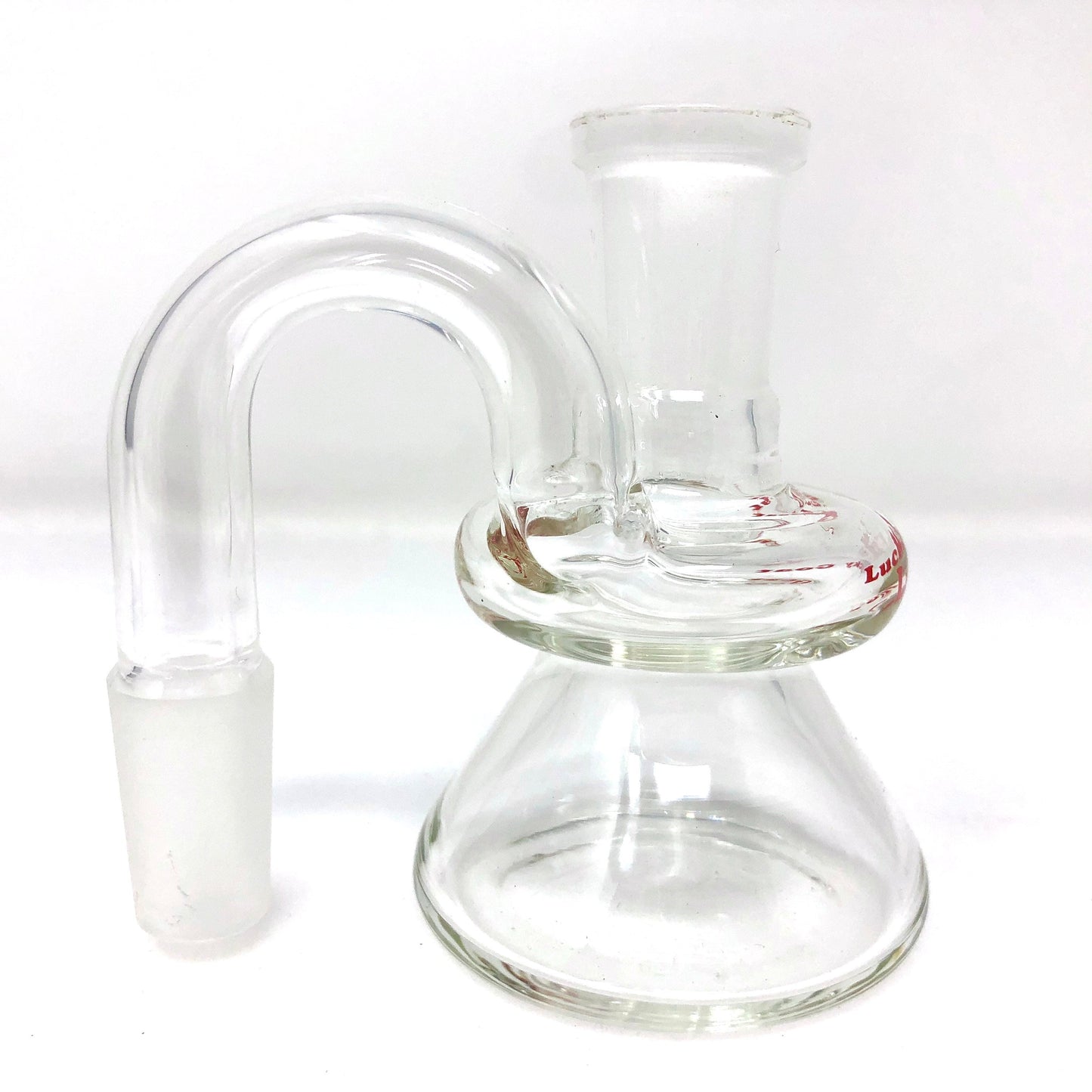 3" Lucky Goat Clear Glass Dry Ash-Catcher - view 3