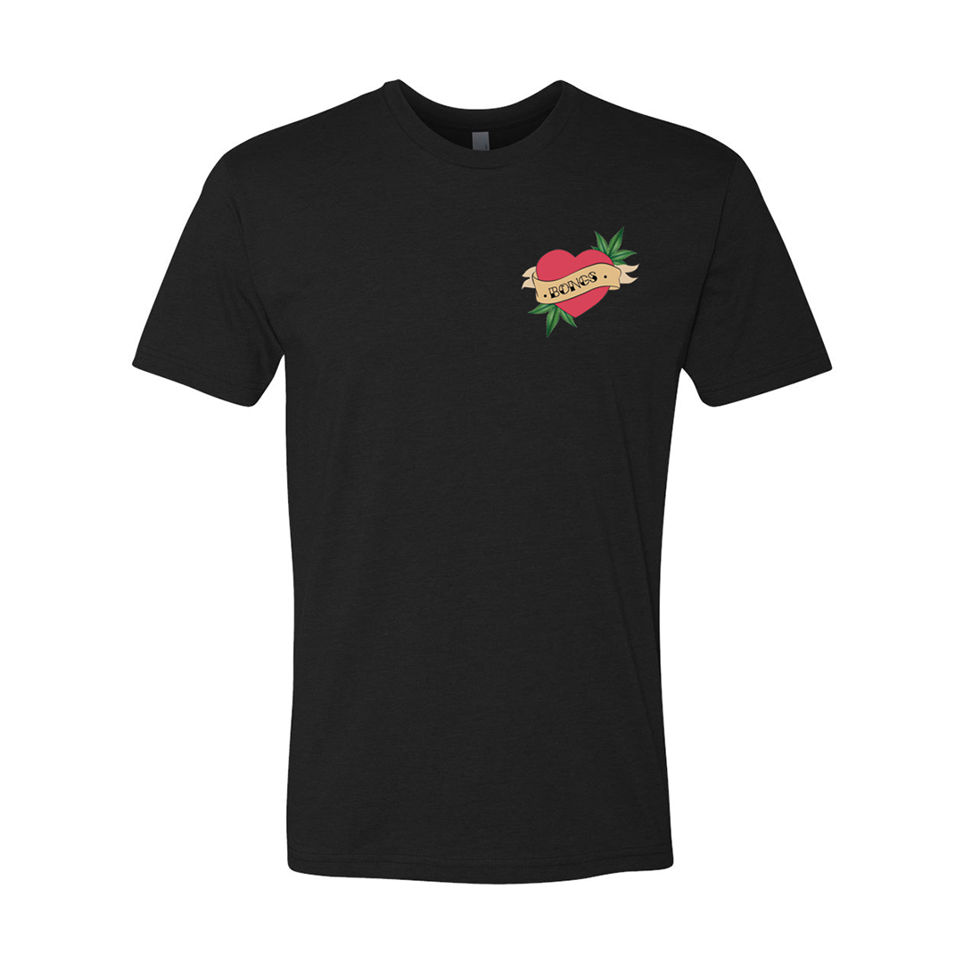 MAV Black I Love Bongs T-Shirt - East Loud