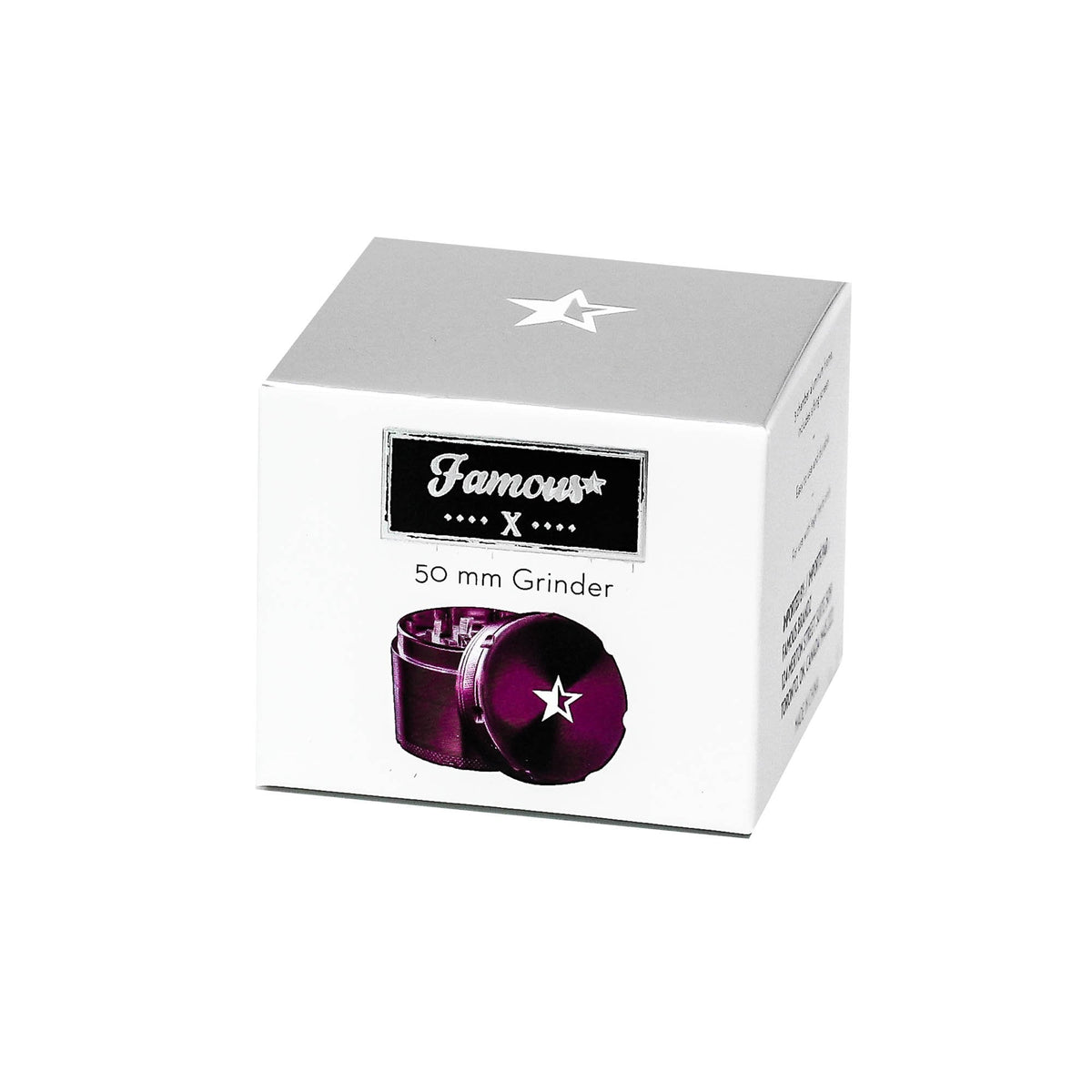 Famous X 50mm 4-Piece Aluminum Grinder - view 12