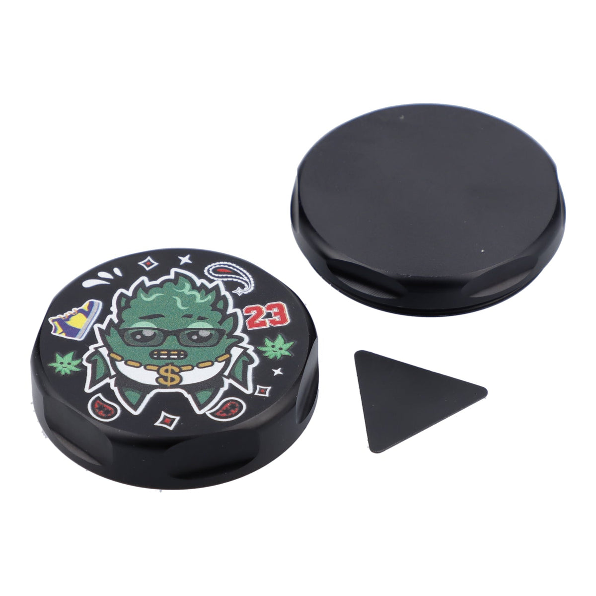 55mm OG Kush 3 Stage Grinder - Black - view 4